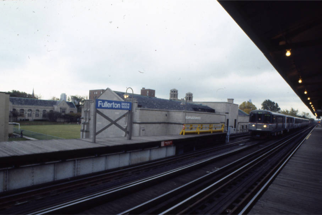 Fullerton L Station Then